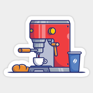 Coffee Machines Sticker